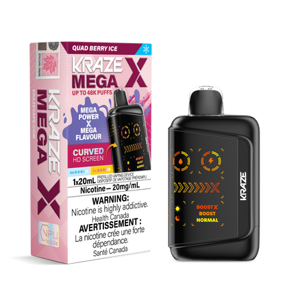 KRAZE - Mega X Disposables (20ML) - ONTARIO