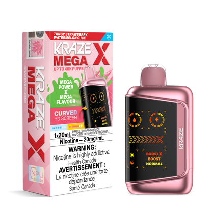 KRAZE - Mega X Disposables (20ML) - ONTARIO