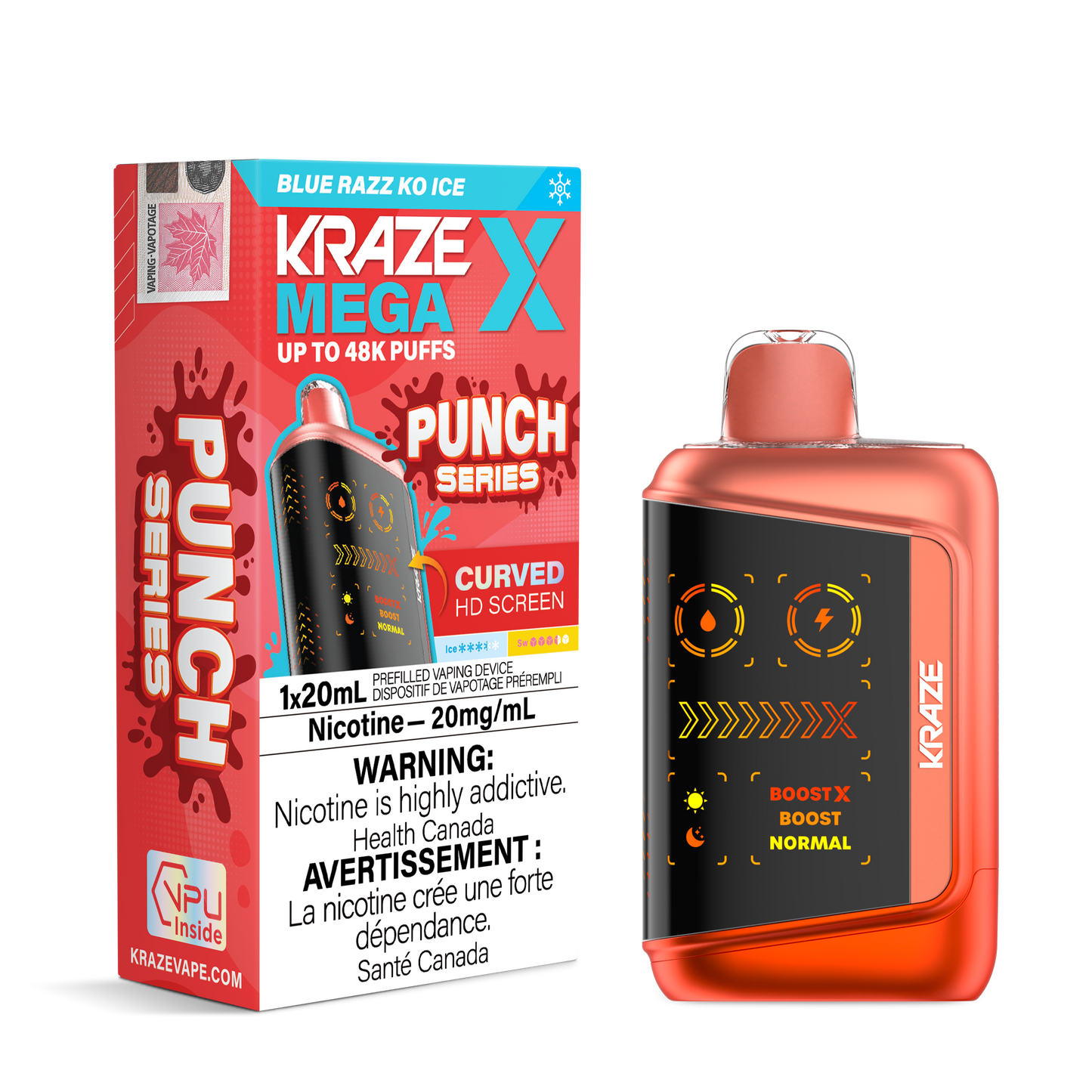 KRAZE - Mega X Disposables (20ML) - ONTARIO