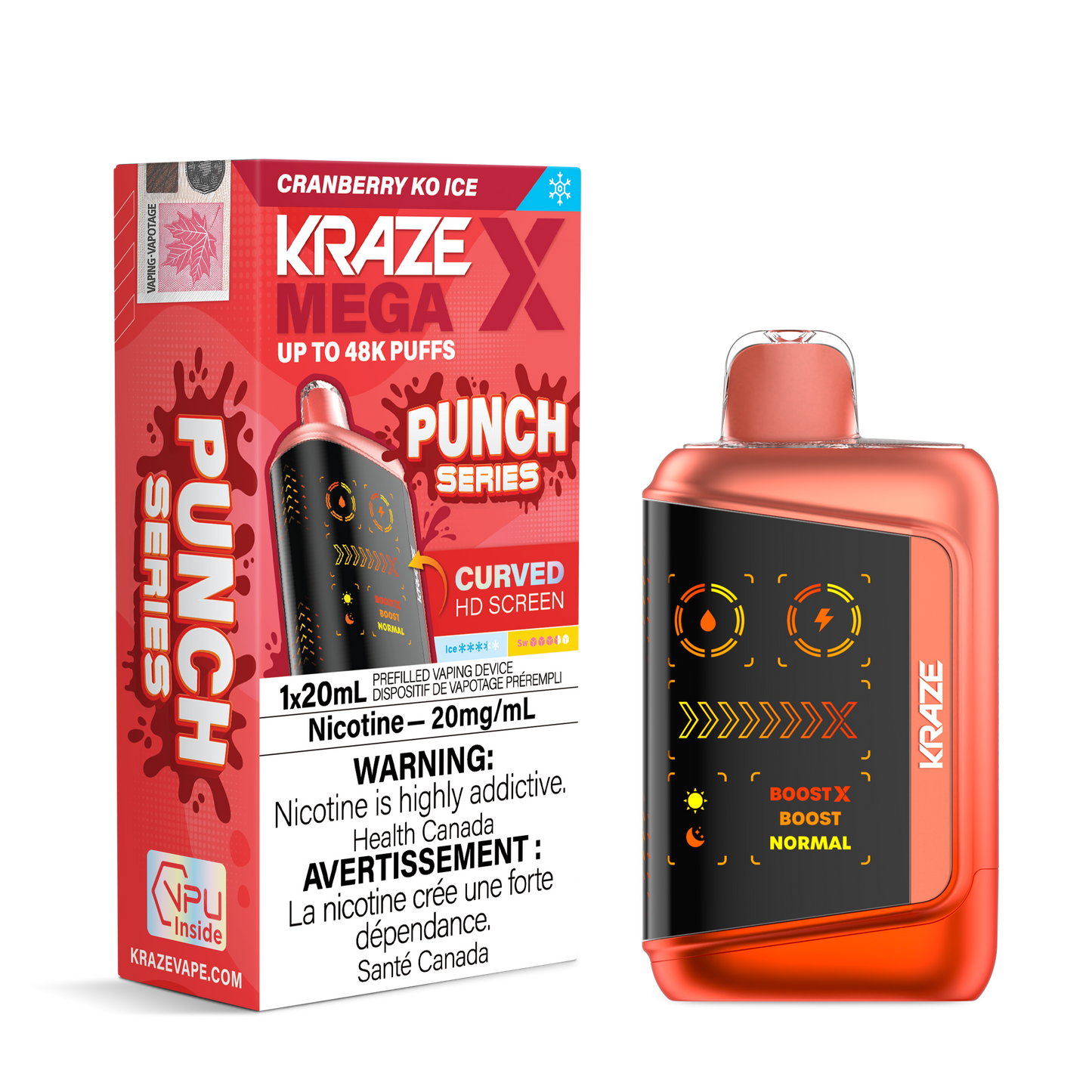 KRAZE - Mega X Disposables (20ML) - ONTARIO