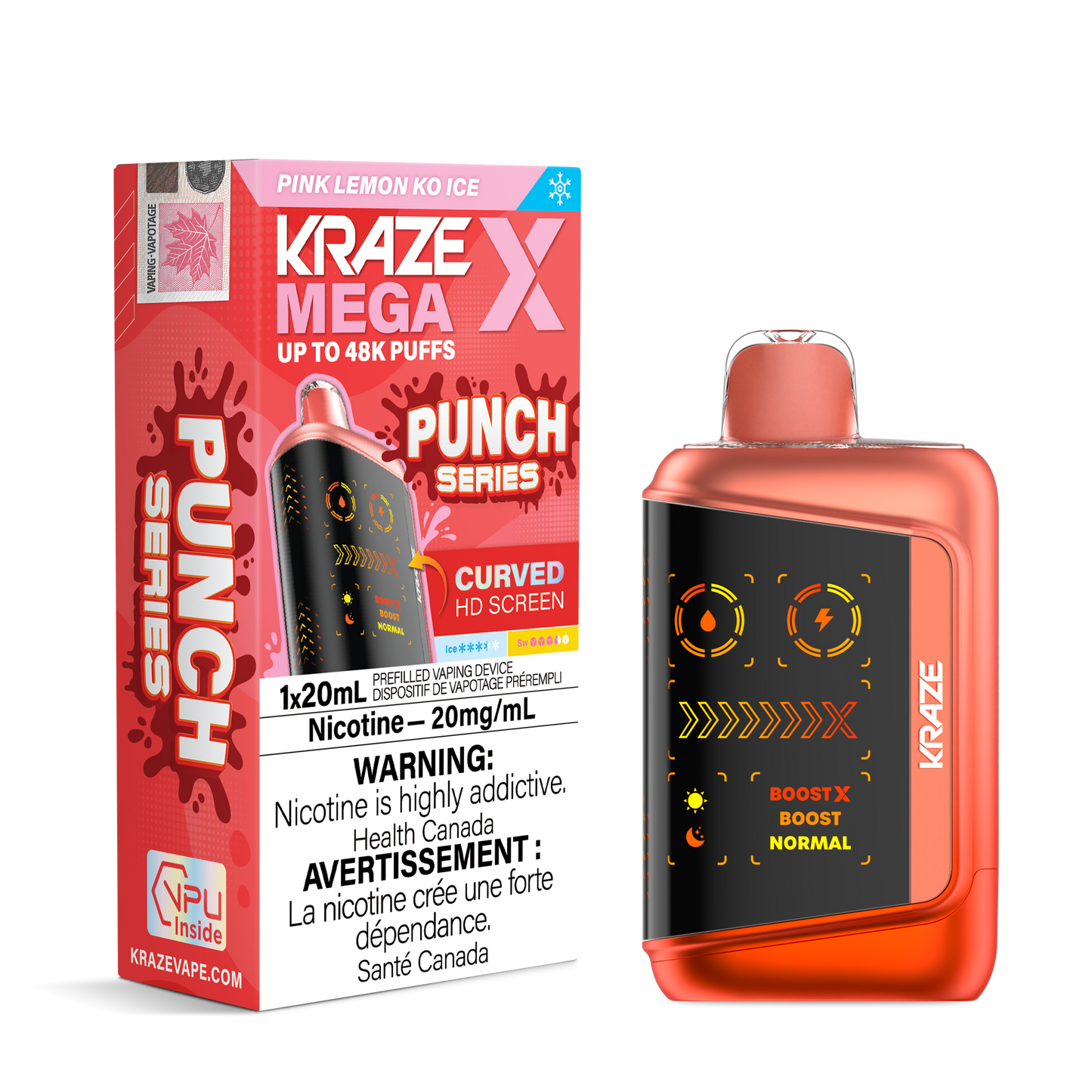KRAZE - Mega X Disposables (20ML) - ONTARIO