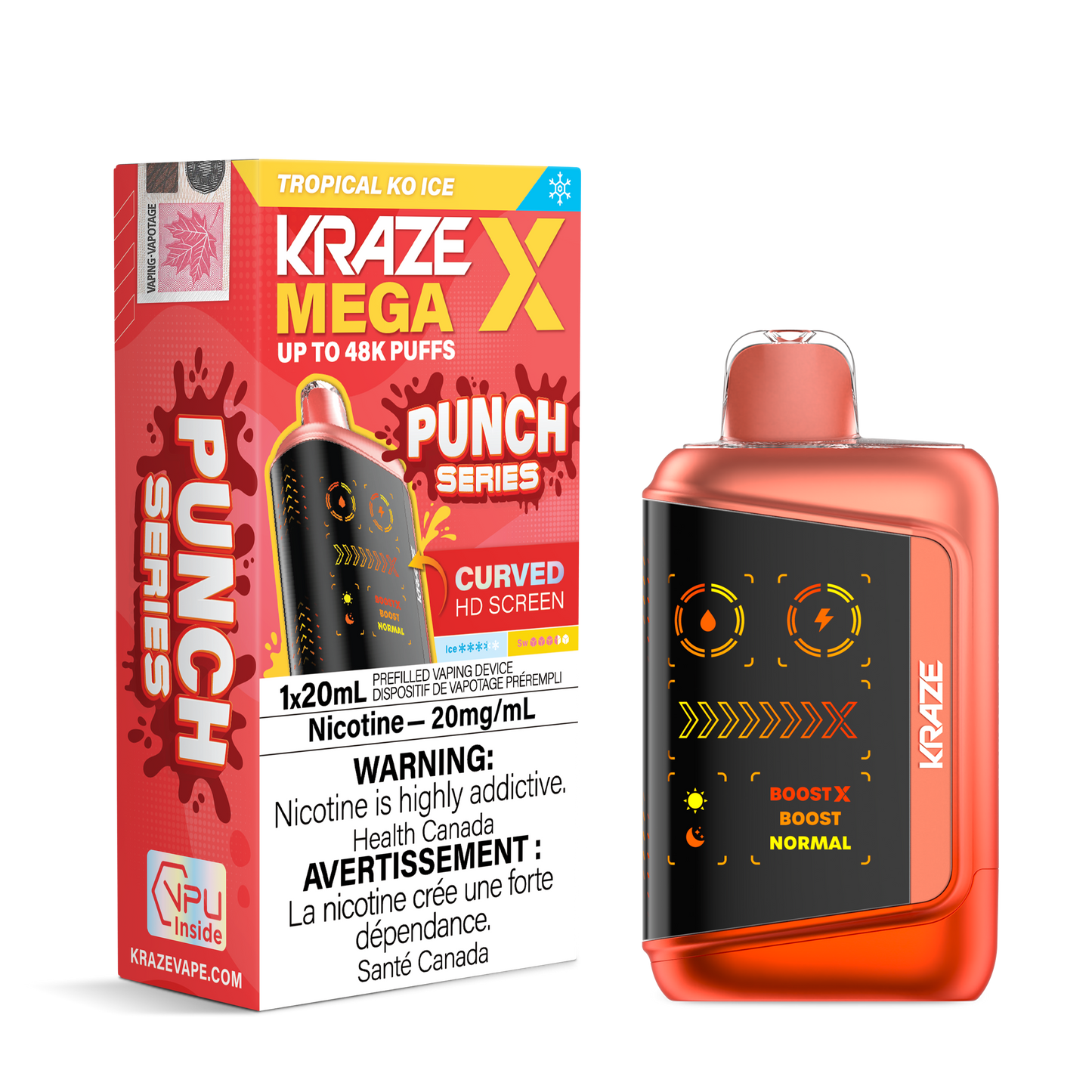 KRAZE - Mega X Disposables (20ML) - ONTARIO