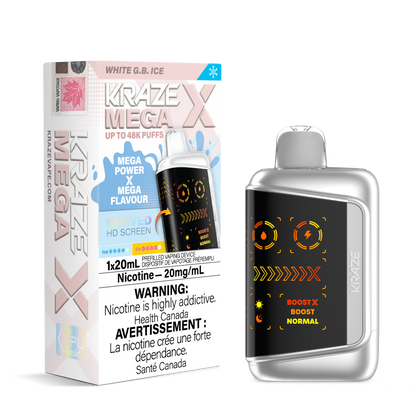 KRAZE - Mega X Disposables (20ML) - ONTARIO