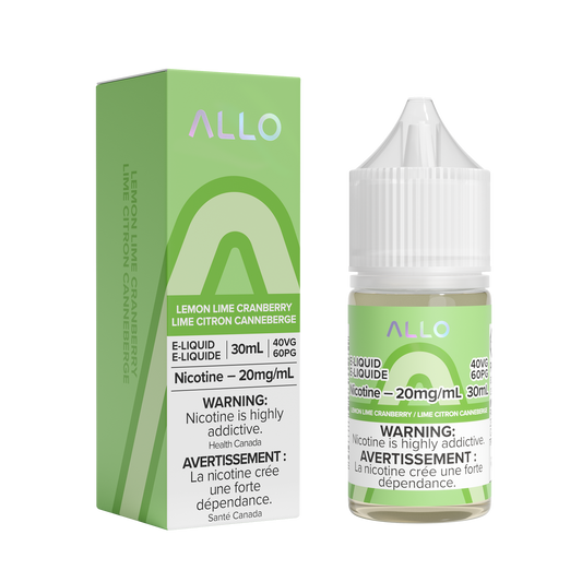 ALLO E-Liquid - Lemon Lime Cranberry 20MG