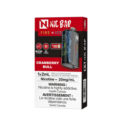NIC BAR - Fire 'n Ice 60K Disposables (BOLD 50) (20ML)
