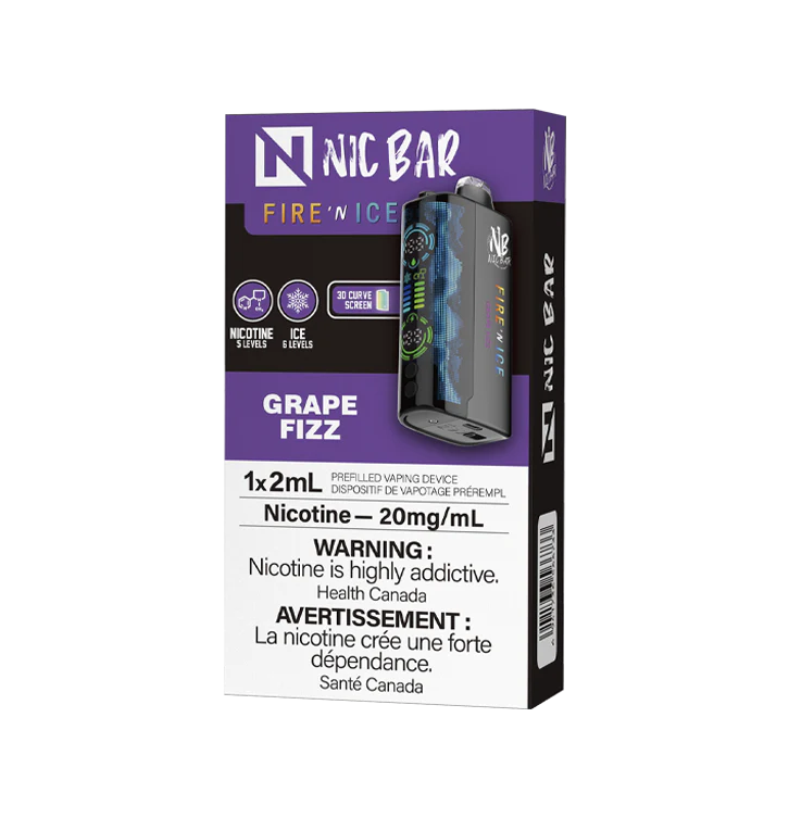 NIC BAR - Fire 'n Ice 60K Disposables (BOLD 50) (20ML)