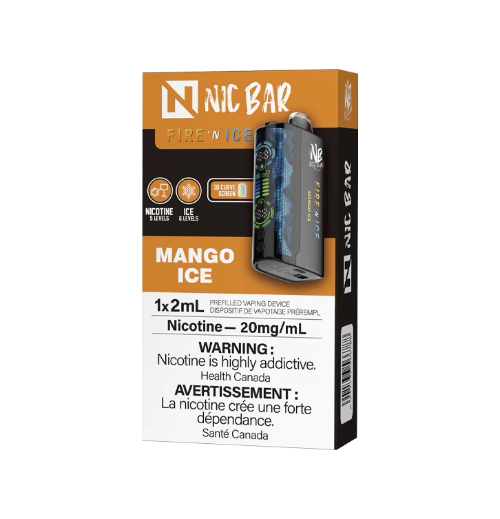 NIC BAR - Fire 'n Ice 60K Disposables (BOLD 50) (20ML)