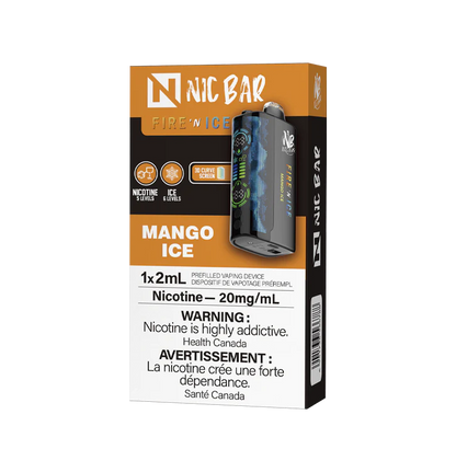 NIC BAR - Fire 'n Ice 60K Disposables (BOLD 50) (20ML)