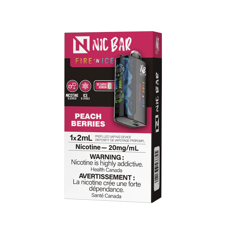 NIC BAR - Fire 'n Ice 60K Disposables (BOLD 50) (20ML)
