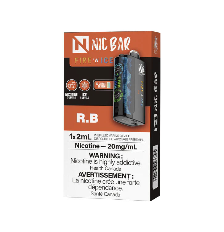 NIC BAR - Fire 'n Ice 60K Disposables (BOLD 50) (20ML)