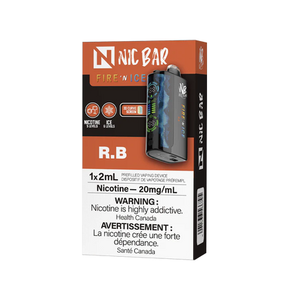 NIC BAR - Fire 'n Ice 60K Disposables (BOLD 50) (20ML)