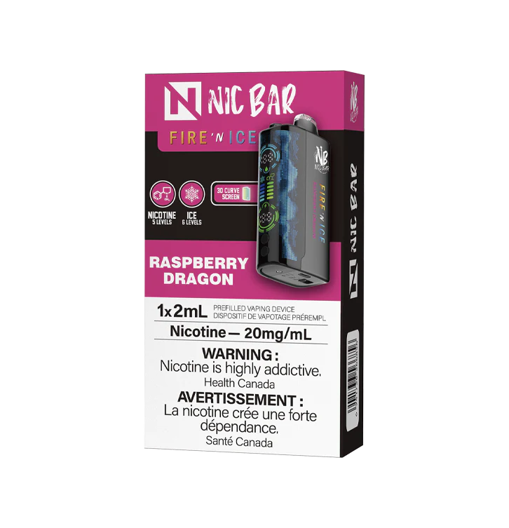 NIC BAR - Fire 'n Ice 60K Disposables (BOLD 50) (20ML)