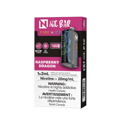 NIC BAR - Fire 'n Ice 60K Disposables (BOLD 50) (20ML)