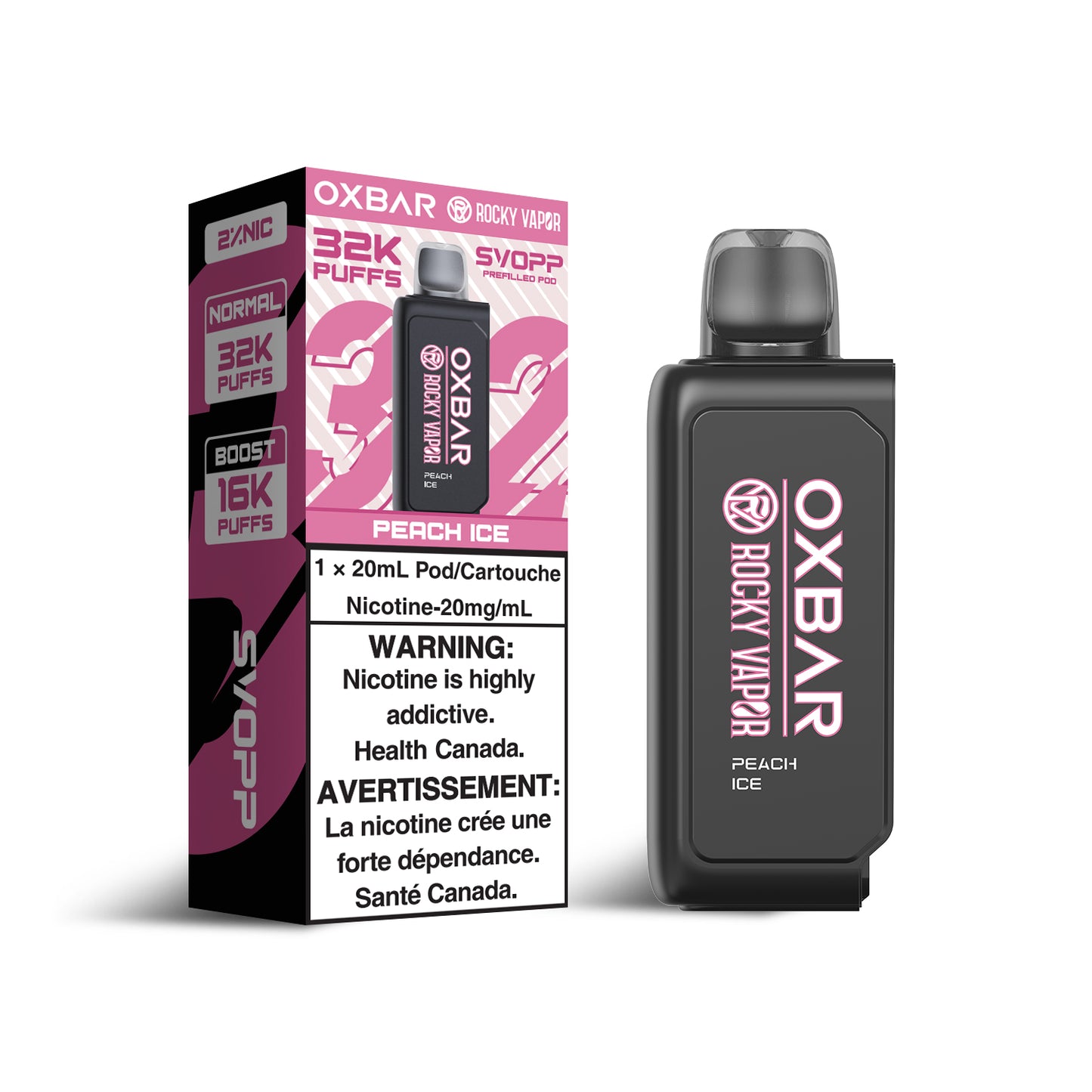 Oxbar Svopp - Pre-Filled Pods (20ML) (ONTARIO)