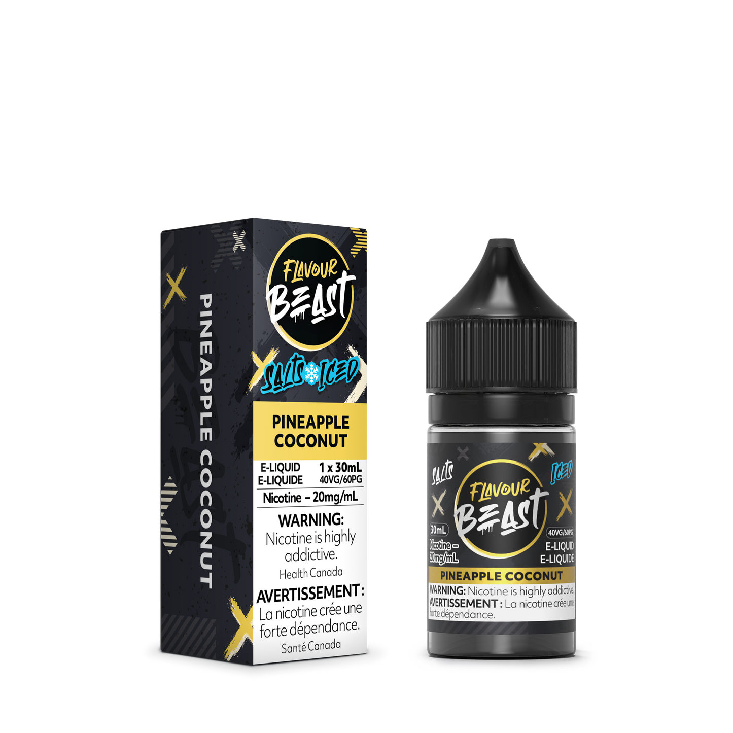 Flavour Beast E-Liquid - Pineapple Coconut Iced 20MG