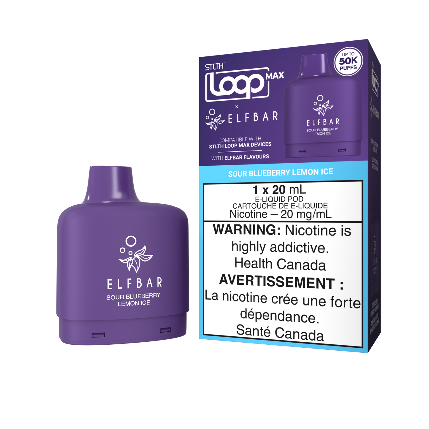 STLTH x ELF - LOOP MAX PODS (20ML)