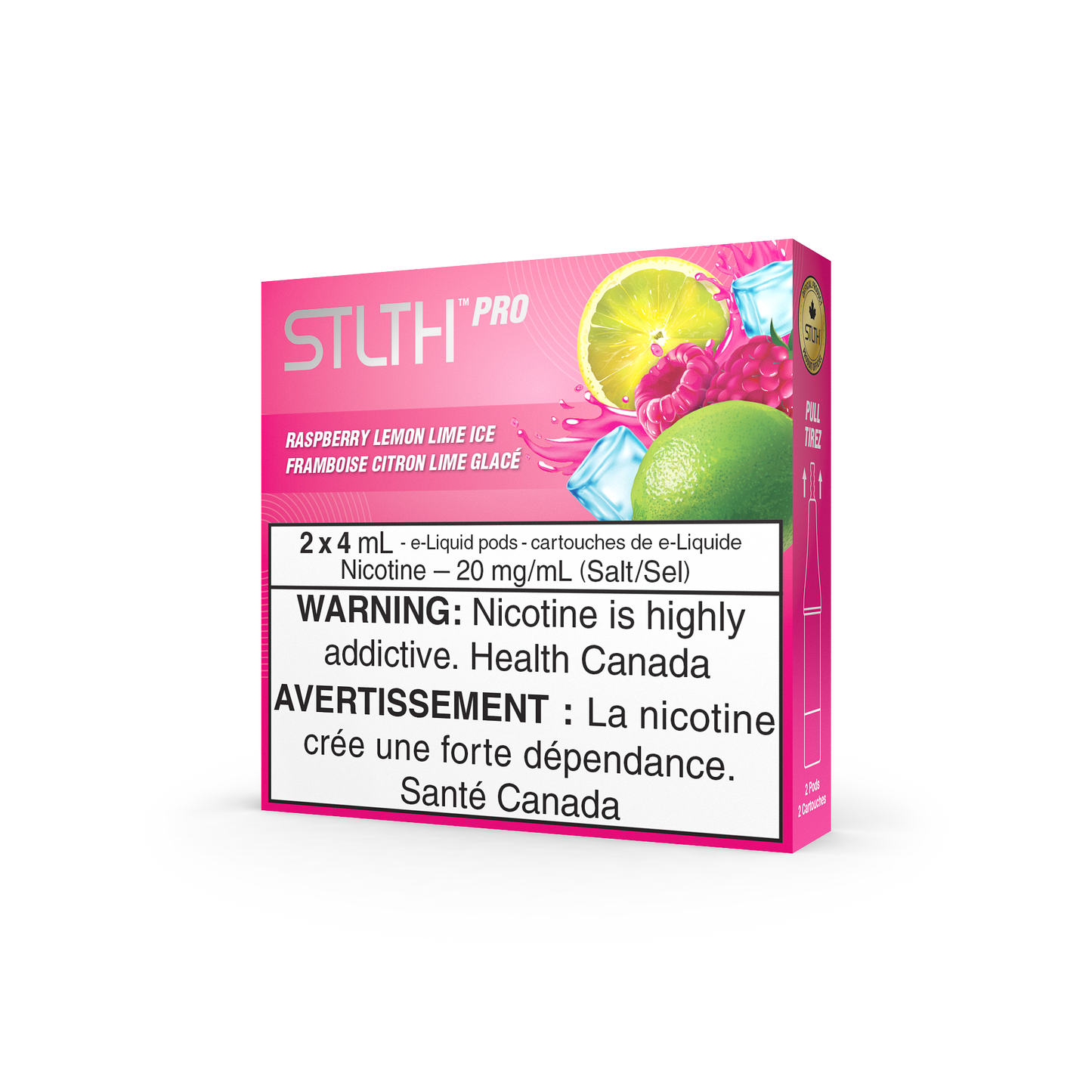 STLTH PRO PODS - Raspberry Lemon Lime ice