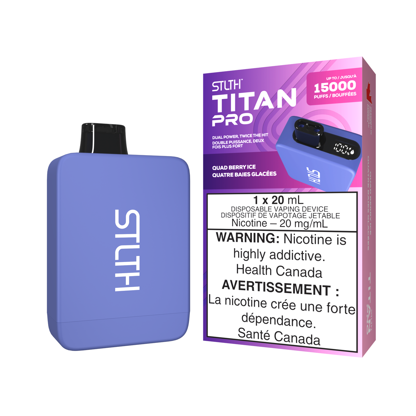 STLTH TITAN PRO Disposable (20ML)