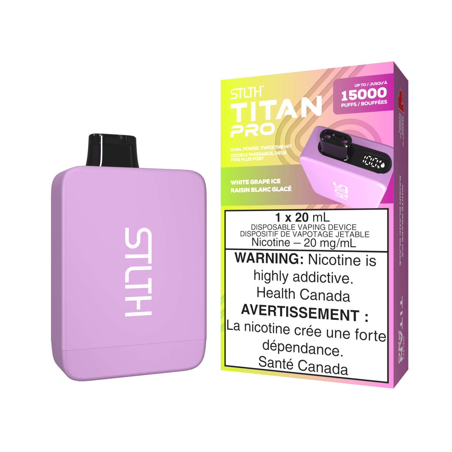 STLTH TITAN PRO Disposable (20ML)