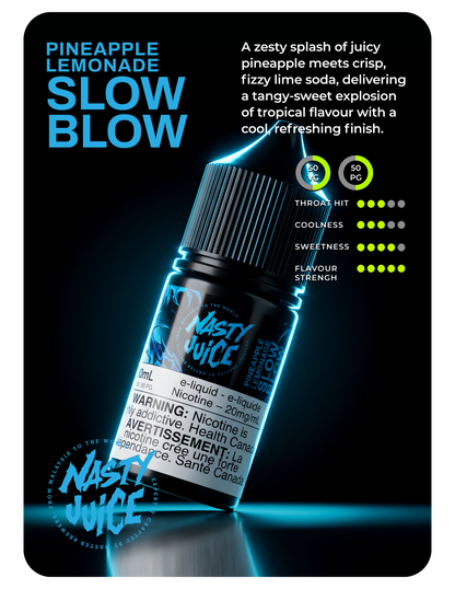 NASTY Juice - Slow Blow (Salts) - ONTARIO