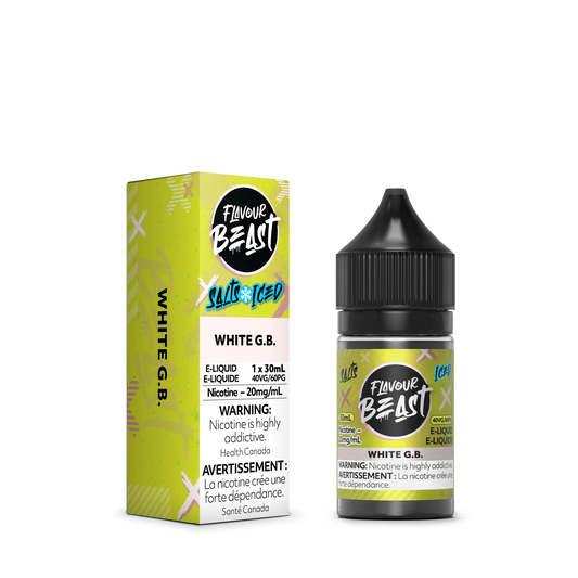 Flavour Beast E-Liquid - White GB Iced 20MG