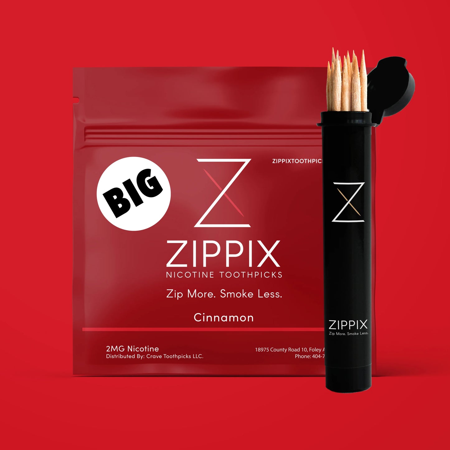ZIPPIX - Nicotine Infused Toothpicks 2MG/3MG