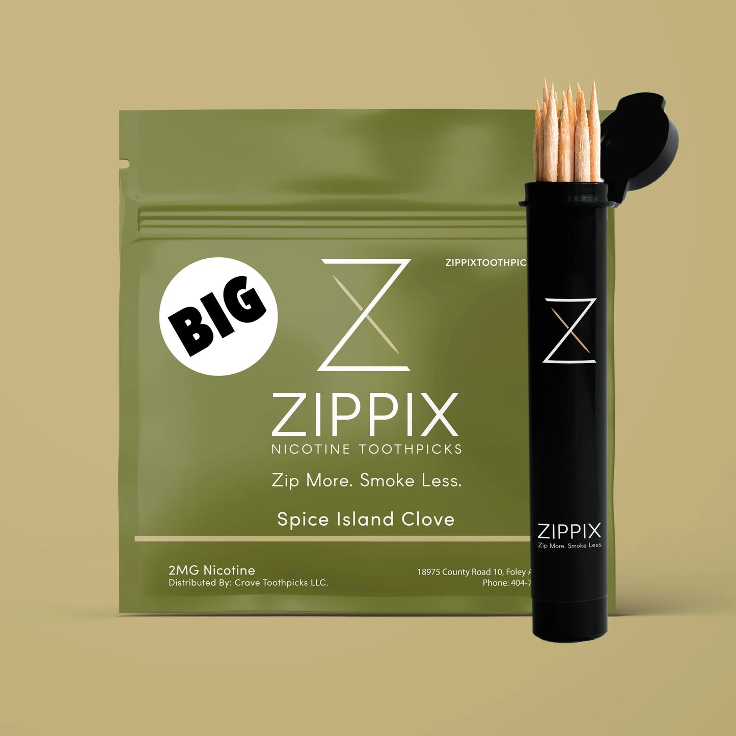 ZIPPIX - Nicotine Infused Toothpicks 2MG/3MG