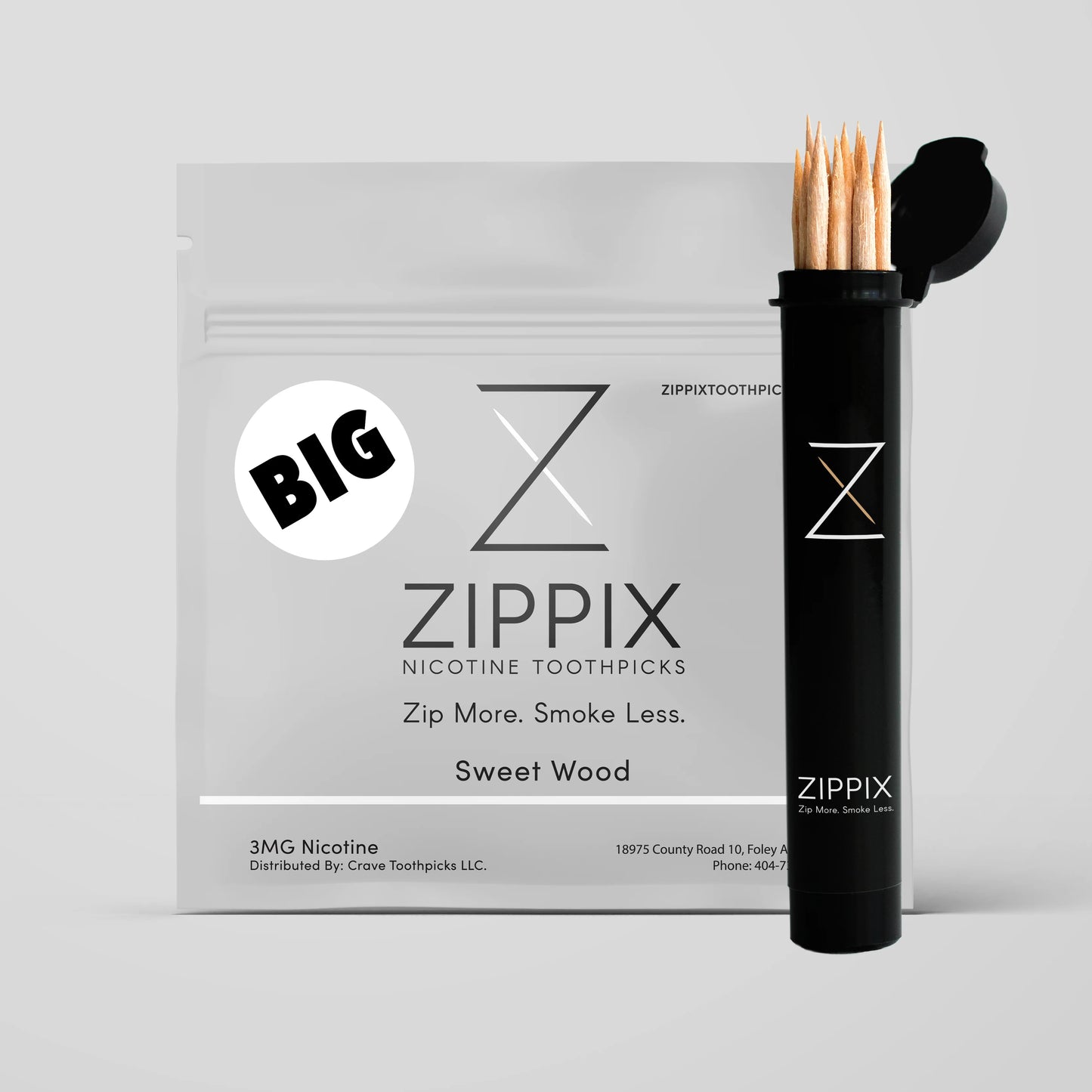 ZIPPIX - Nicotine Infused Toothpicks 2MG/3MG