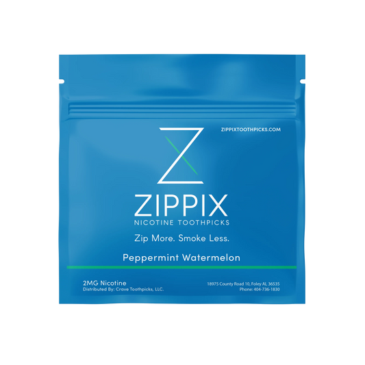 ZIPPIX - Nicotine Infused Toothpicks - 100 PACK (2MG/3MG)