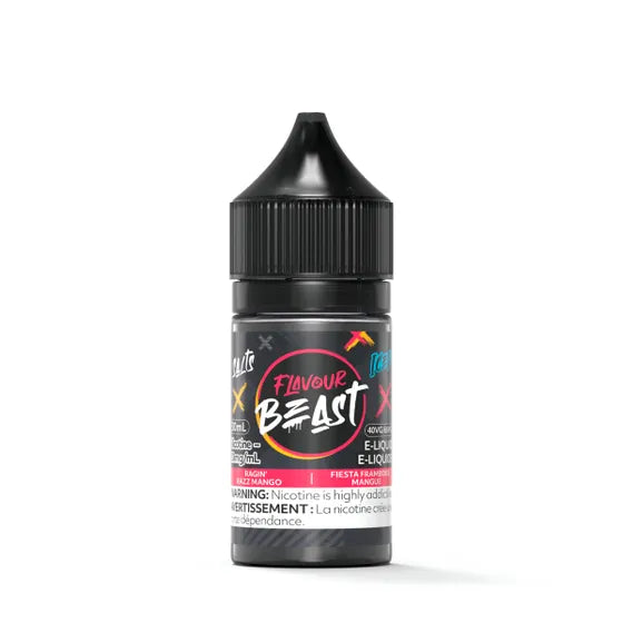 Flavour Beast E-Liquid - Ragin' Razz Mango Iced 20MG/ML