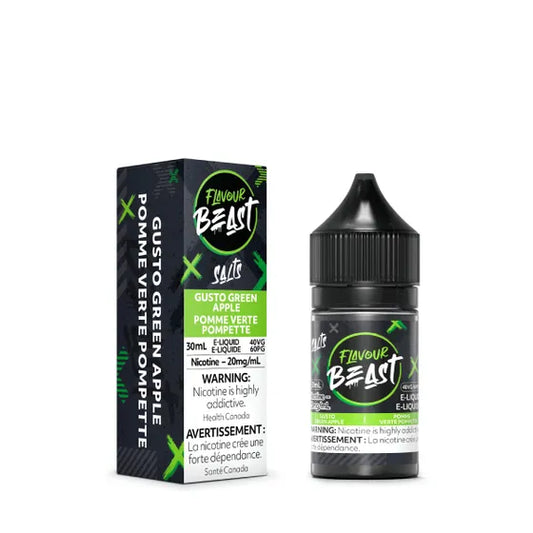 Flavour Beast E-Liquid - Gusto Green Apple (Salts)