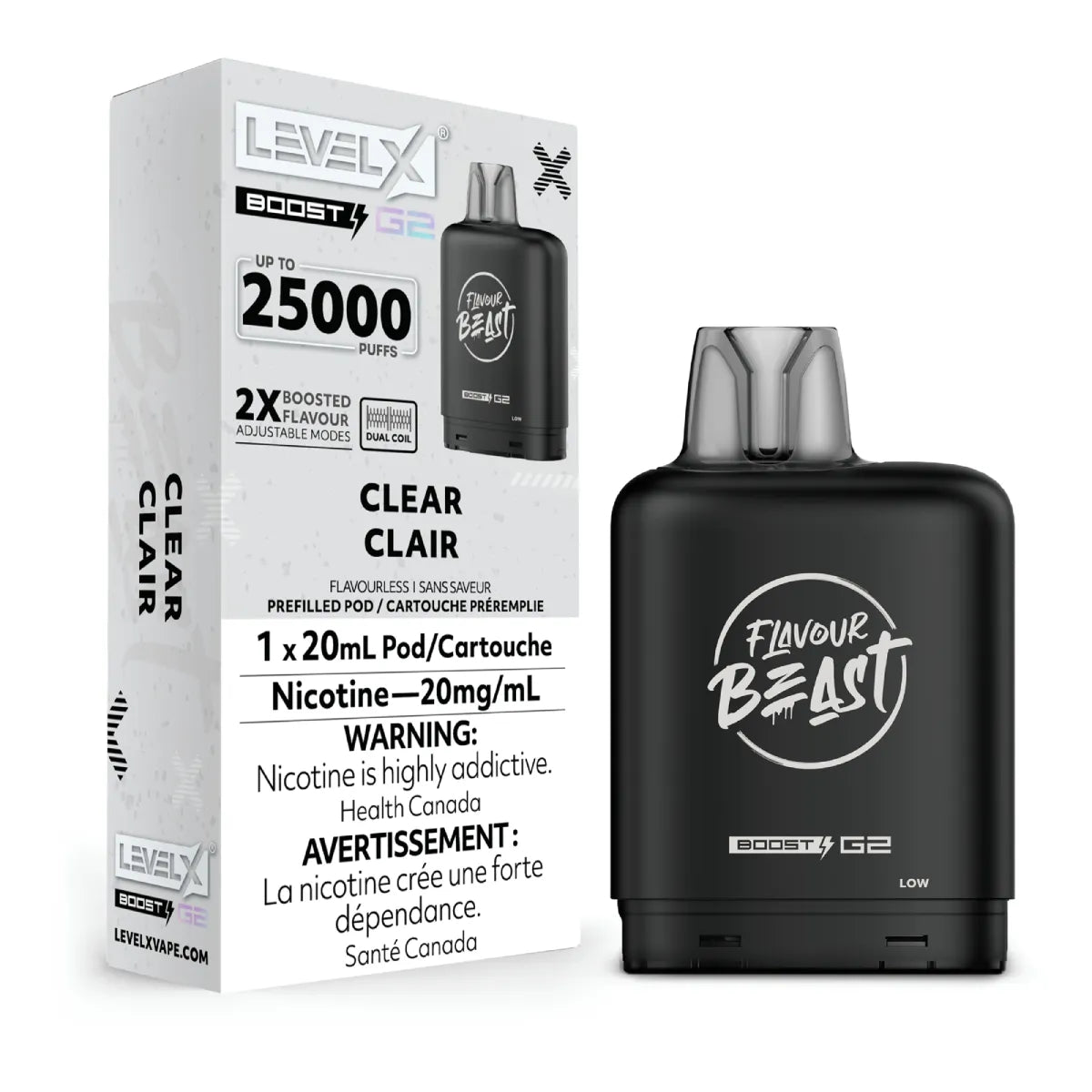 Level X - Boost G2 Pods (20ML)