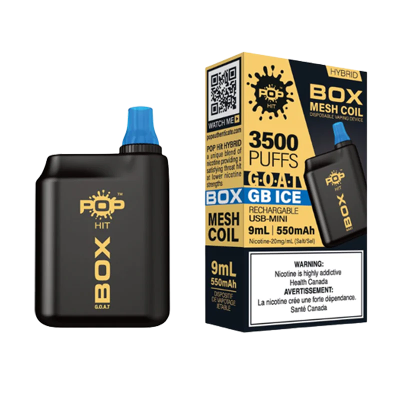 POP HYBRID Box 3500 Disposable (9ML) (BOLD 50)