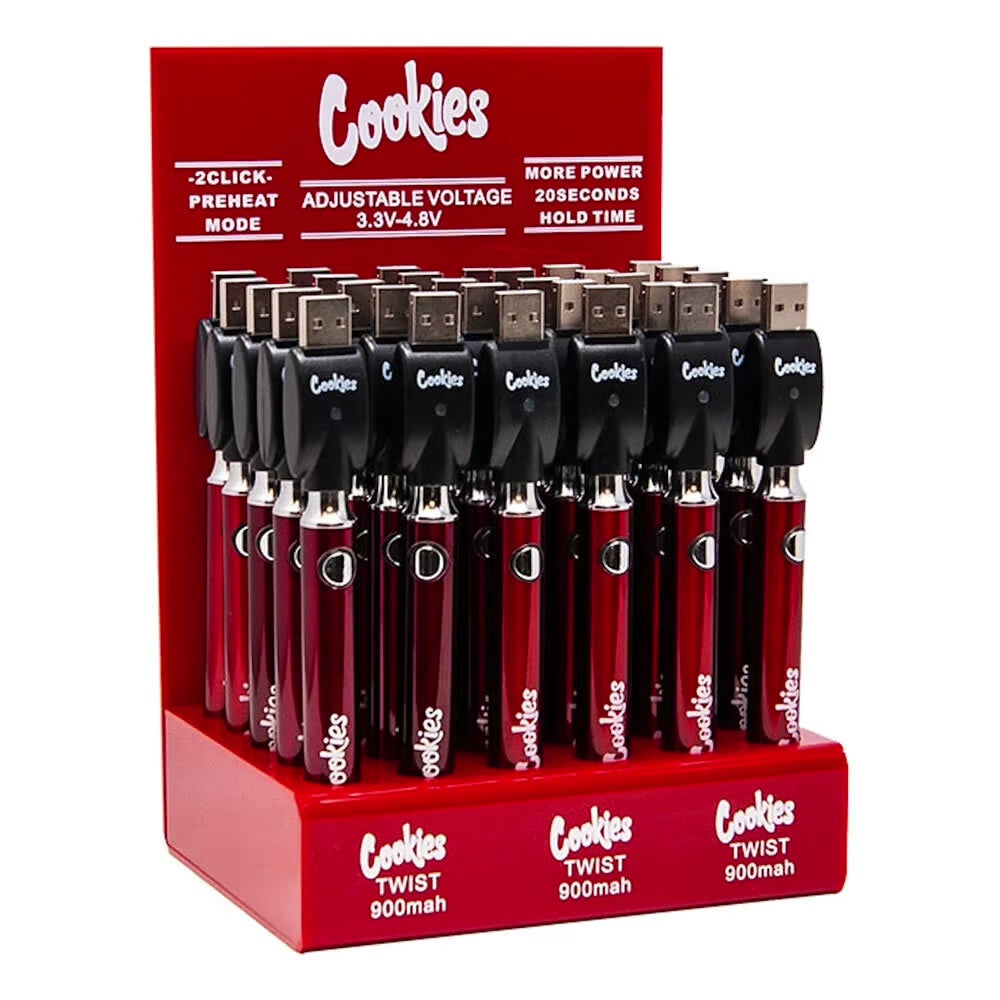 Cookies Slim Twist 900mAh 510mm Battery (Red)